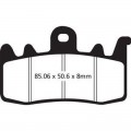 EBC Brakes EPFA Sintered Fast Street and Trackday Pads Front - EPFA630HH EBC Brakes EPFA Sintered Fast Street and Trackday Pads Front - EPFA630HH